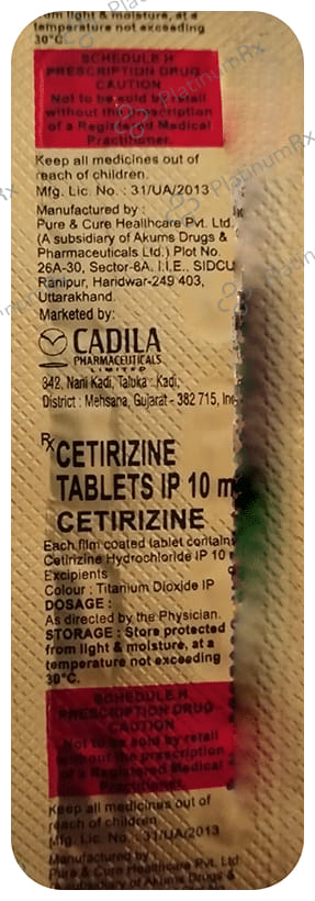 Cetirizine Tablet
