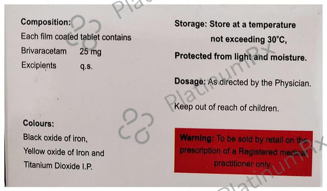 Brivissa 25 Tablet