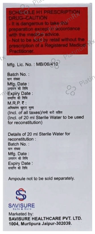 Savipod 100 Oral Suspension