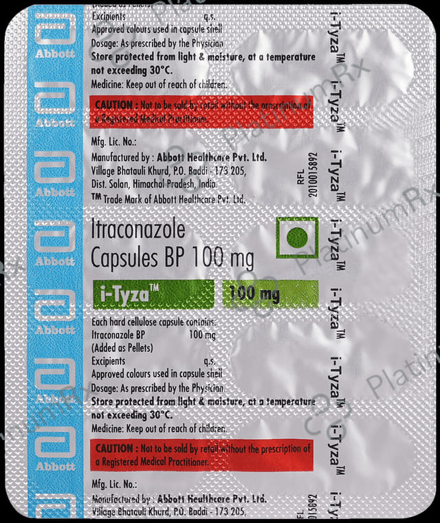 I Tyza 100mg Capsule 10s