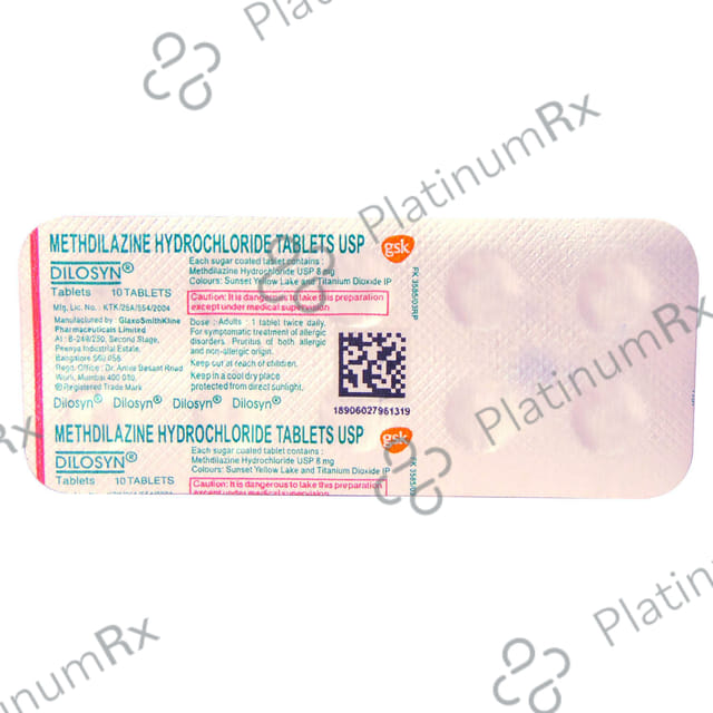 Dilosyn 8mg Tablet 10s