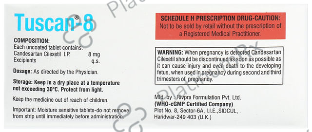 Tuscan 8mg Tablet