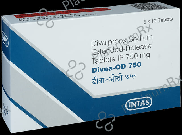 Divaa OD 750mg Tablet ER 10s