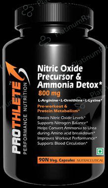 Prothlete Nitric Oxide Precursor & Ammonia Detox Veg Capsule