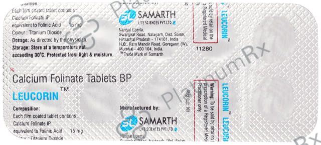 Leucorin 15mg Tablet 10s