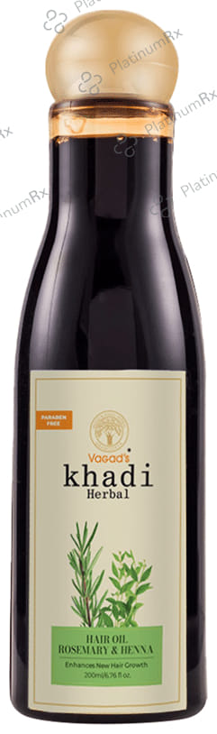 Vagad's Khadi Rosemary & Henna Hair Oil