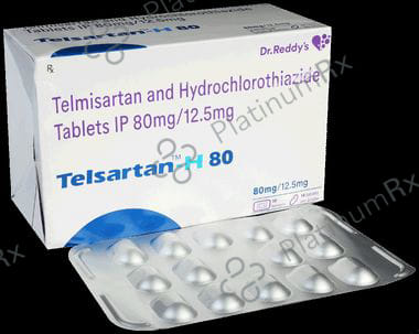 Telsartan H 12.5/80mg Tablet 14s