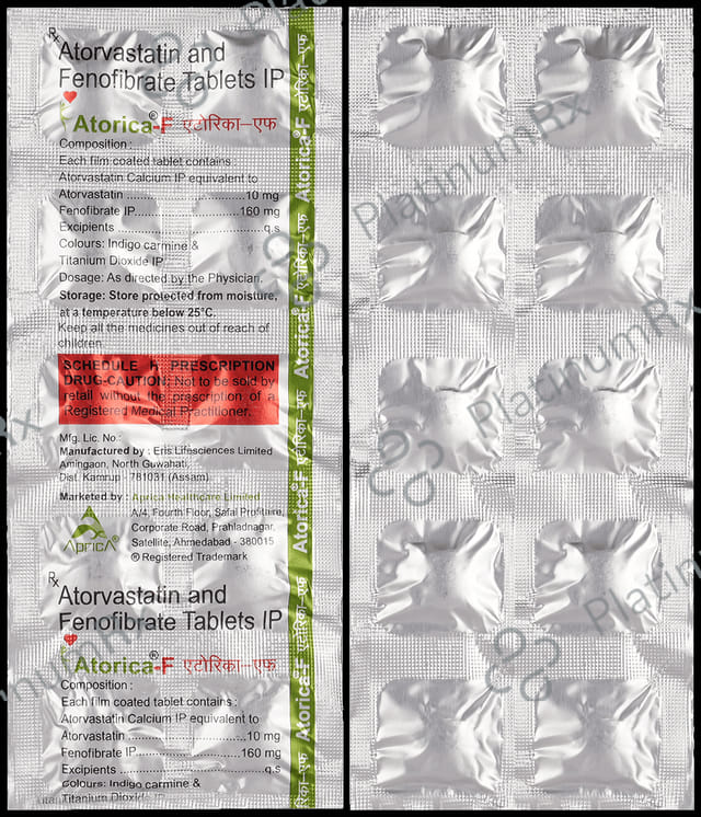 Atorica F Tablet 10s