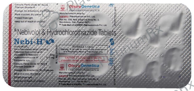 Nebi H 12.5/5mg Tablet 10s