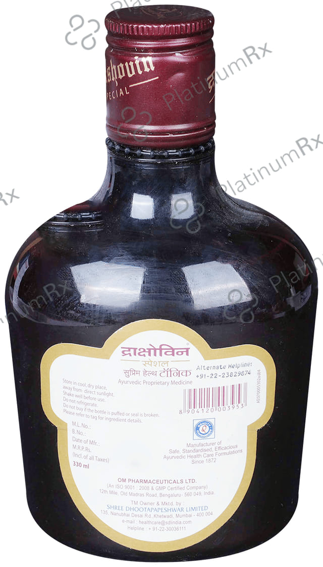 Dhootapapeshwar Drakshovin Special Tonic 330 ml