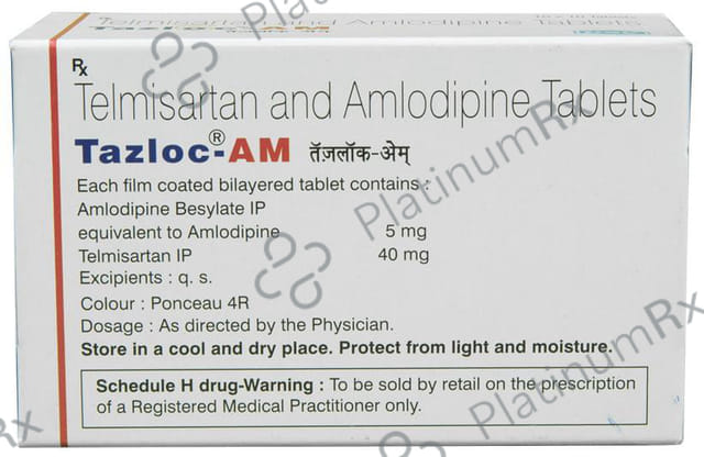 Tazloc AM 5/40mg Tablet 10s