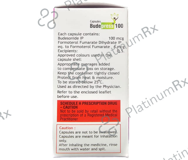 Budepress 6/100mcg Rotacap 30s