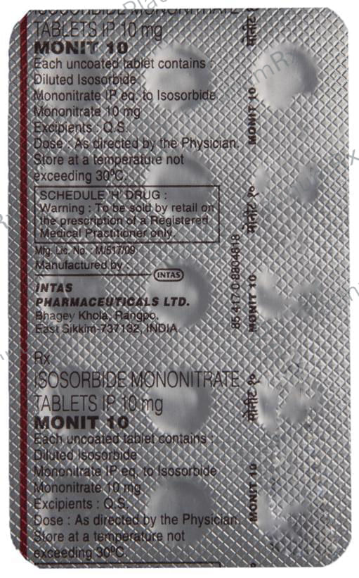 Monit 10mg Tablet 15s