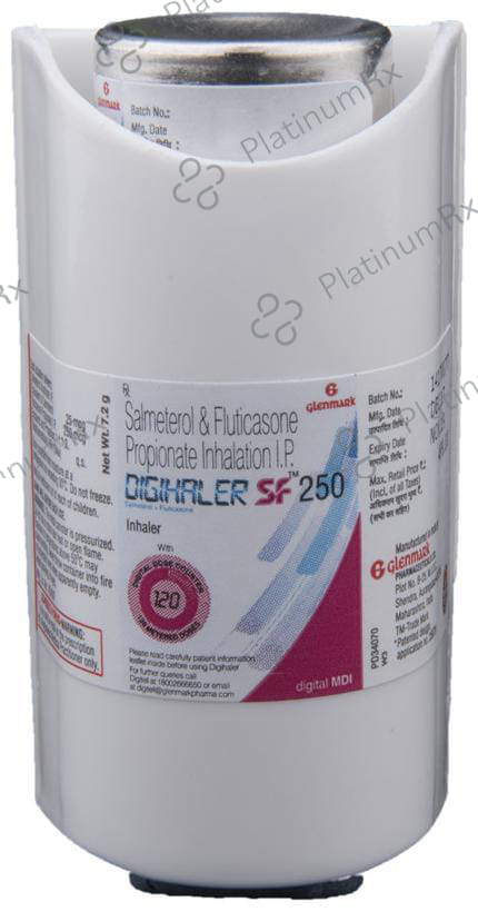Digihaler SF 250mcg/0.025mg Inhaler 120MDI