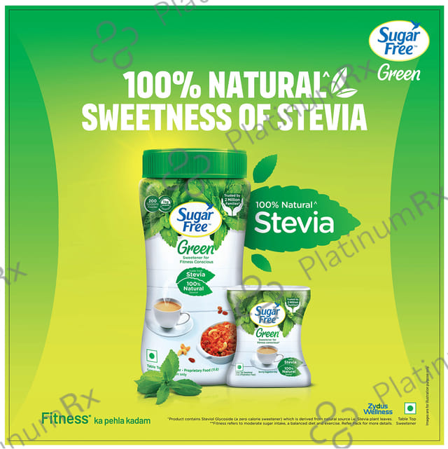 Sugar Free Green Stevia for Calorie Conscious - Pellets 300 pellets