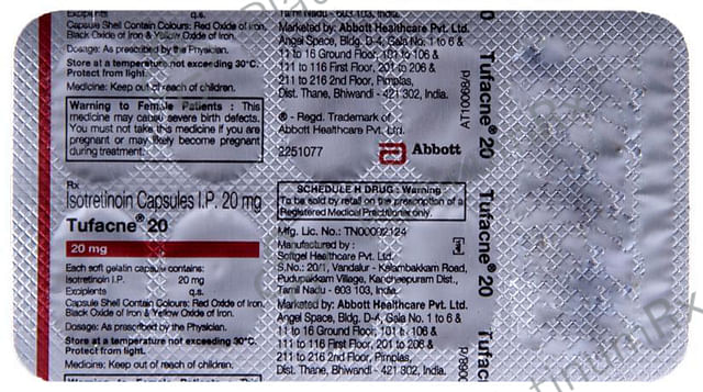 Tufacne 20mg Capsule 10s