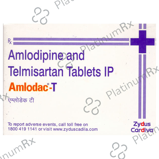 Amlodac T 5/40mg Tablet 15s
