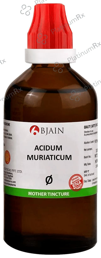 Bjain Acidum Muriaticum Mother Tincture Q 100 ml