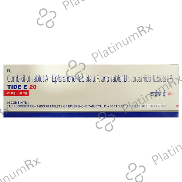 Tide E 20/25mg Tablet Combikit 20s