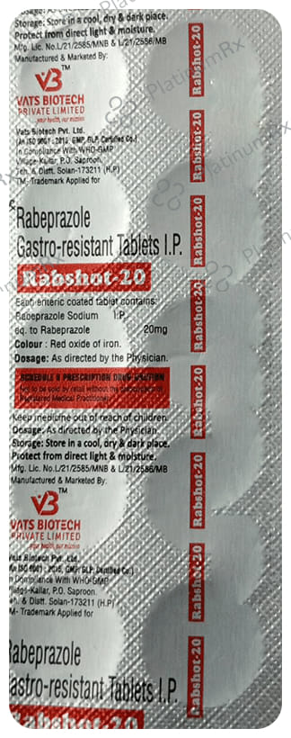 Rabshot 20 Tablet
