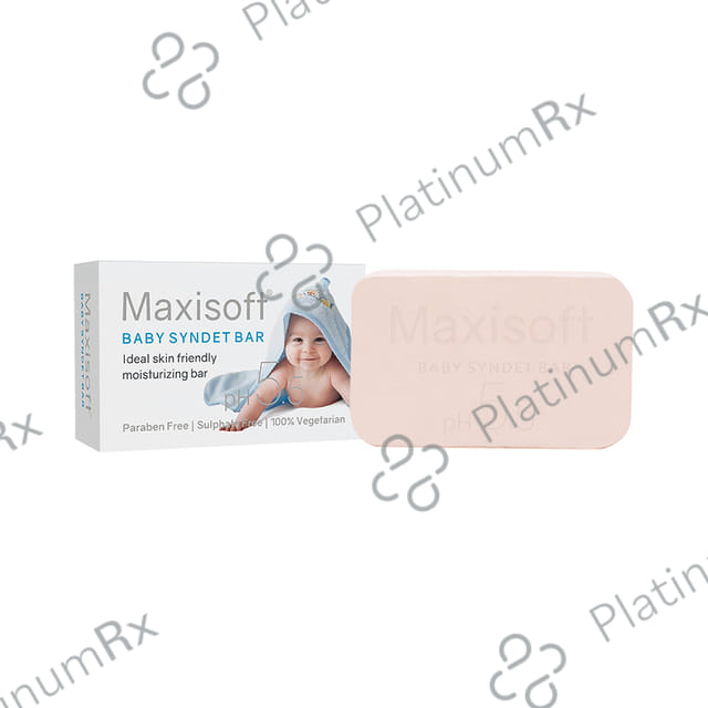 Maxisoft Baby Syndet Bar (75gm Each) 1 units