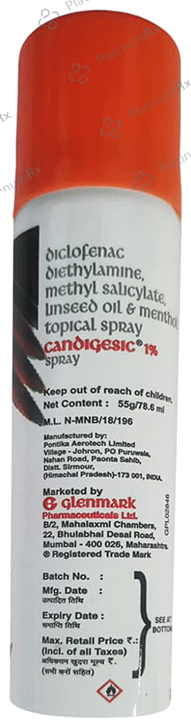 Candigesic Spray 55gm