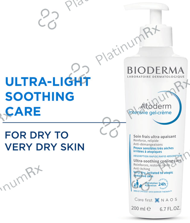 Bioderma Atoderm Intensive Gel Cream 200ml