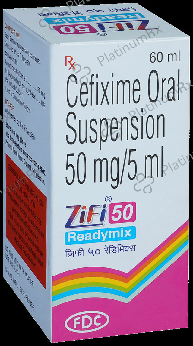 Zifi 50 Readymix Suspension 60ml