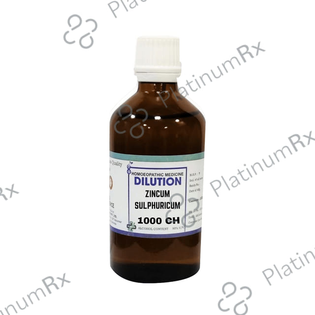 LDD Bioscience Zincum Sulphuricum Dilution 1000 CH 100 ml
