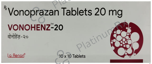 Vonohenz 20mg Tablet 10s