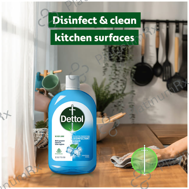 Dettol Multi Purpose Disinfectant Menthol Cool Liquid 550ml
