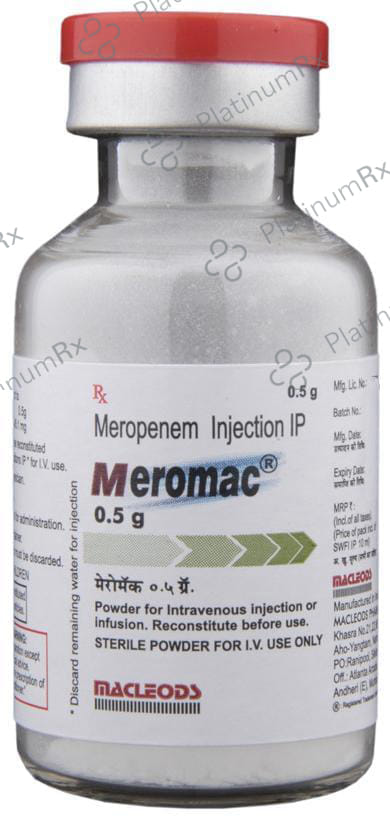 Meromac 0.5gm Injection 1s