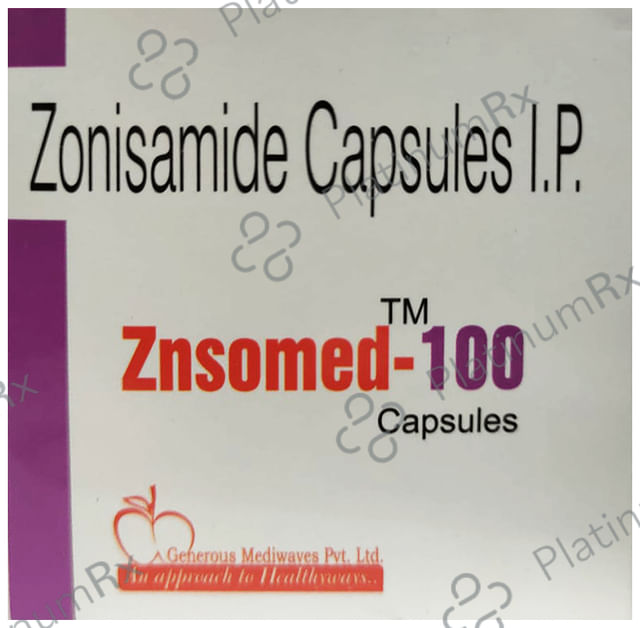 Znsomed 100mg Capsule 10s