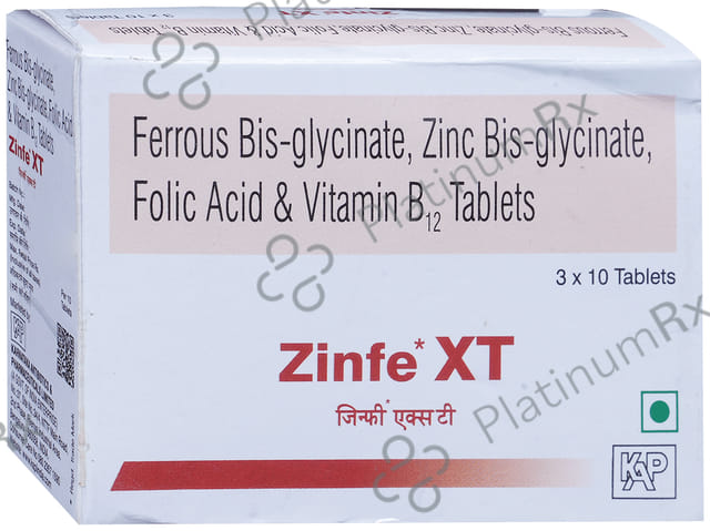 Zinfe XT Tablet 10s