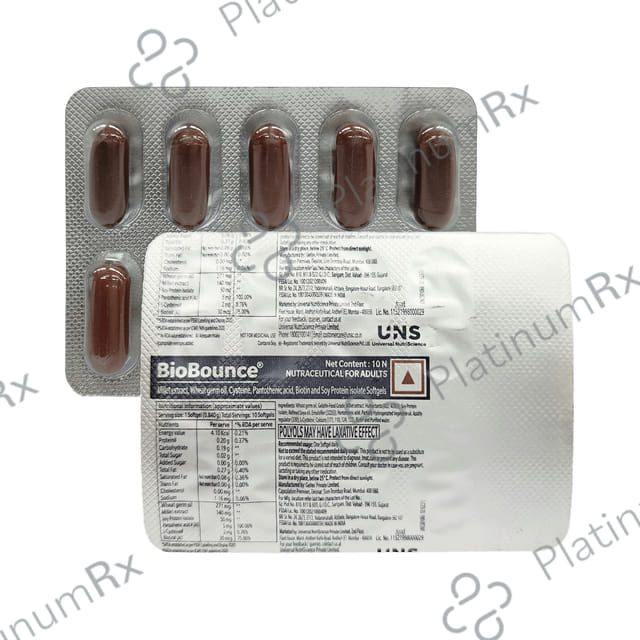 Bio Bounce Hair Health Supplement Softgel 10s