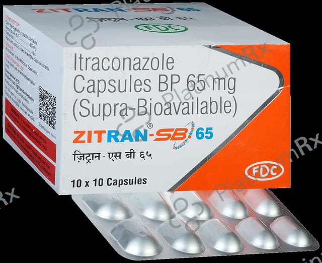 Zitran SB 65mg Capsule 10s