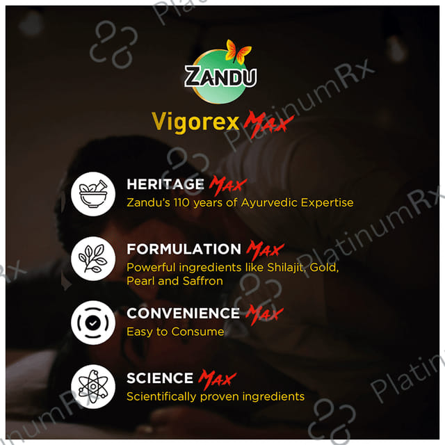Zandu Vigorex Max Capsule
