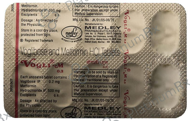 Vogli M 0.2mg Tablet 10s