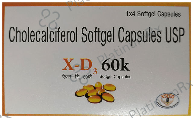 X-D3 60K Softgel Capsule