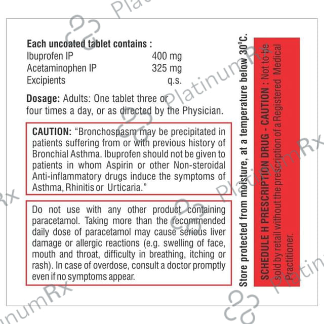 Arcure 400/500mg Tablet 10s