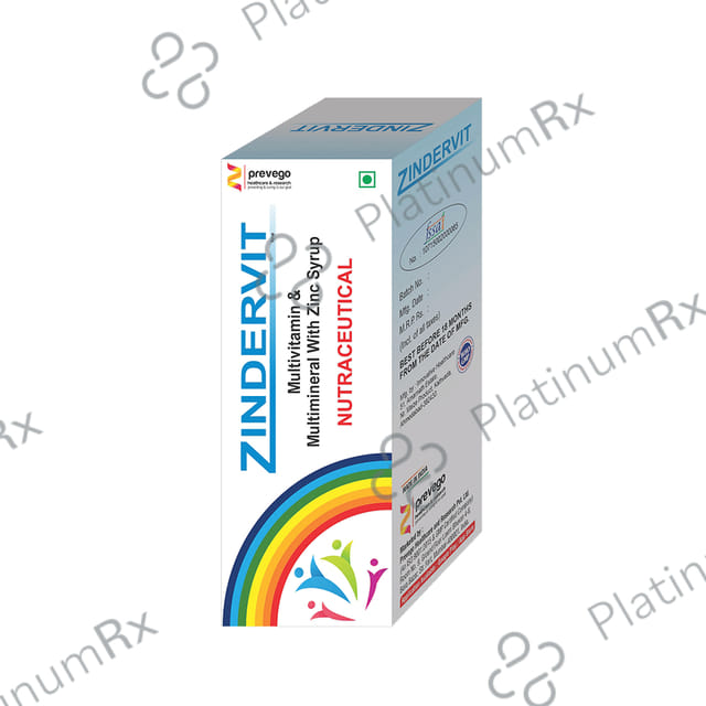 Zindervit Syrup 200ml
