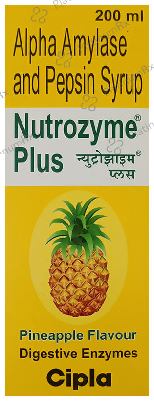 Nutrozyme Plus Syrup Pineapple