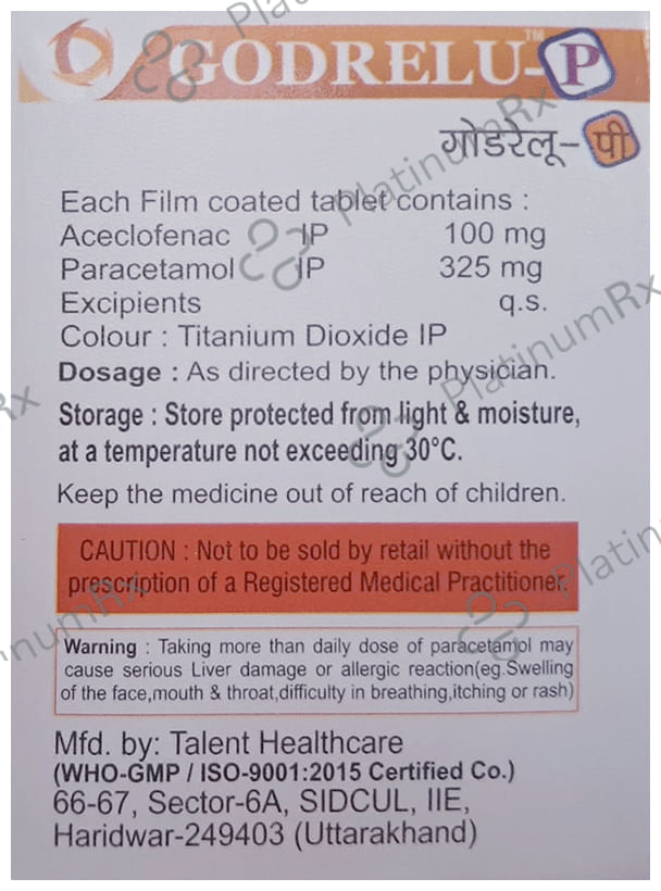 Godrelu-P Tablet
