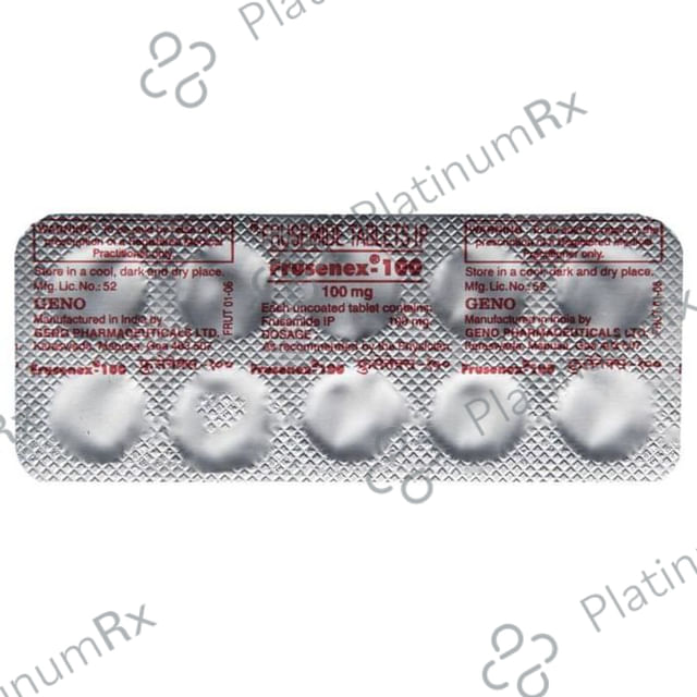 Frusenex 100mg Tablet 10s