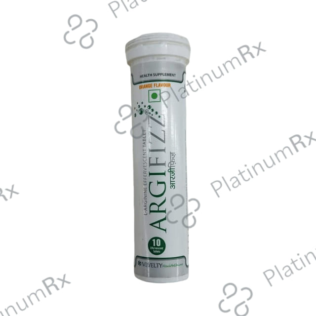 Argifizz Effervescent Tablet Orange 10s