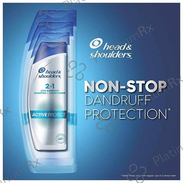 Head & Shoulders Active Protect 2 in 1 Anti-Dandruff Shampoo+Conditioner 180 ml