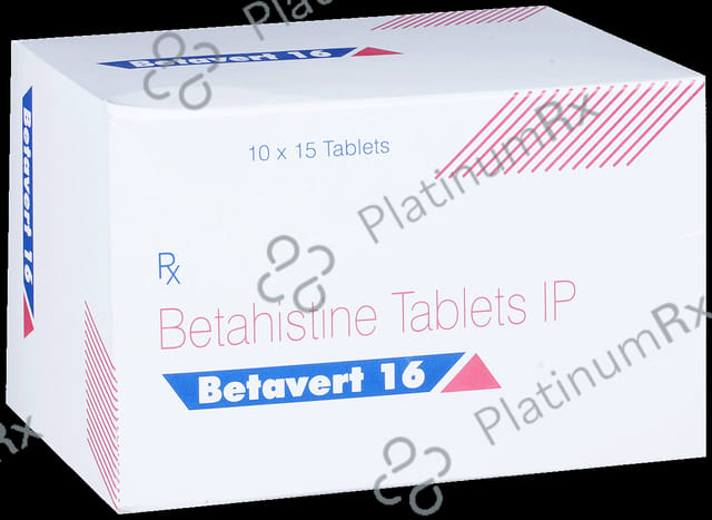 Betavert 16mg Tablet 15s