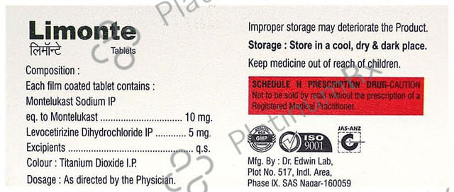 Limonte Tablet 10 Tablet Linchpin Biosciences Pvt