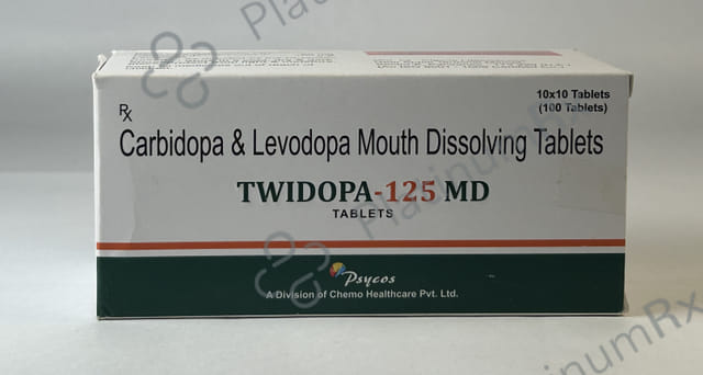 Twidopa 125mg Tablet MD 10s