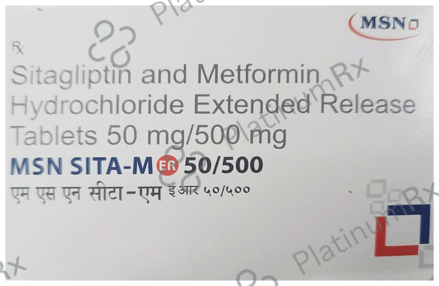 MSN Sita-M ER 50/500 Tablet